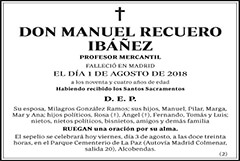 Manuel Recuero Ibáñez